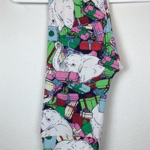 Lularoe OS holiday leggings